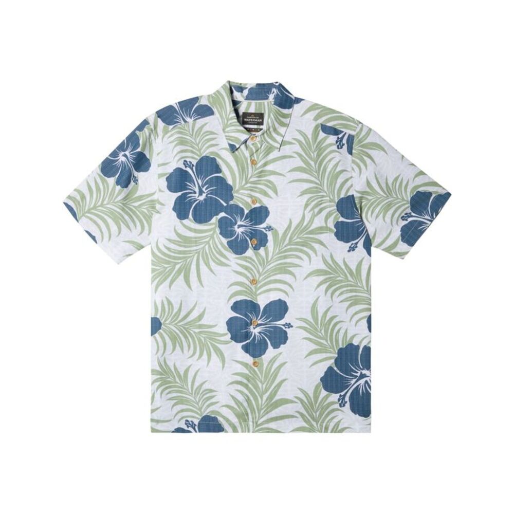 Quiksilver Mens Full Bloom Button Up Shirt, NWT